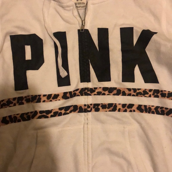 PINK zip up hoodie - Picture 3 of 3
